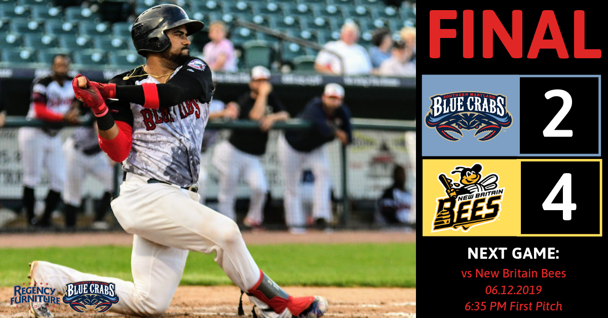 Bees Swarm Blue Crabs Early to Snap a Southern Maryland Win Streak